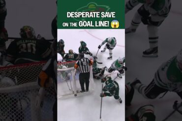 MASSIVELY clutch moment for the Wild 😮‍💨 #nhl #shorts