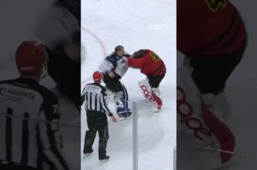 Goalie-Fight in der DEL! #shorts