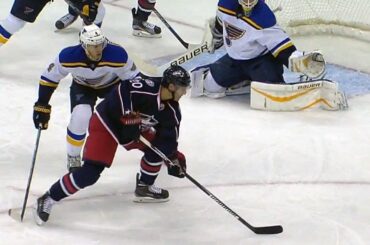 Saad fires home a spin-o-rama goal