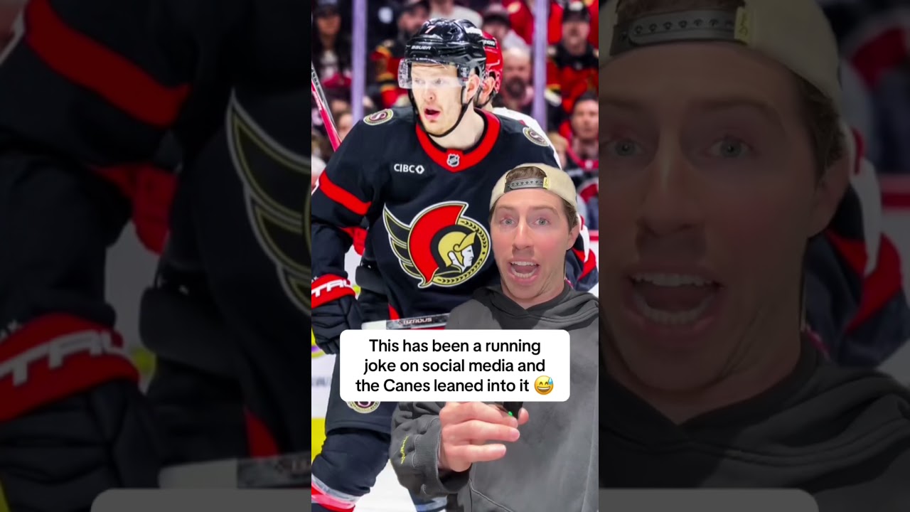 The Hurricanes ROASTED Brady Tkachuk after they swept the Senators 🫣☠️