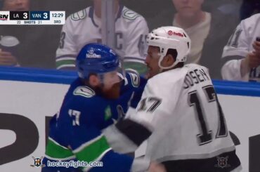 Mathieu Joseph vs Filip Hronek | Apr 14, 2026 | Los Angeles Kings at Vancouver Canucks