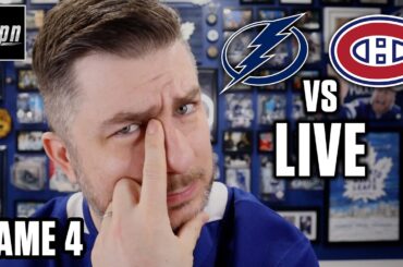 Montreal Canadiens vs Tampa Bay Lightning GAME 4 LIVE w/ Steve Dangle