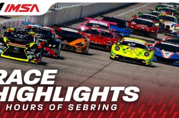 2026 IMSA Mobil 1 Twelve Hours of Sebring | Highlights | WeatherTech SportsCar Championship