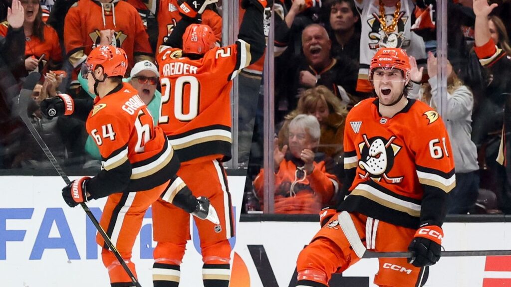 Ducks’ TWO power-play goals tie up Game 4!