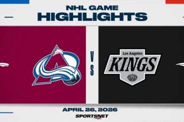 NHL Game 4 Highlights | Avalanche vs. Kings - April 26, 2026