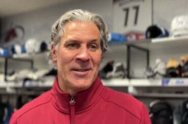 Avs coach Jared Bednar talks about Parker Kelly’s success