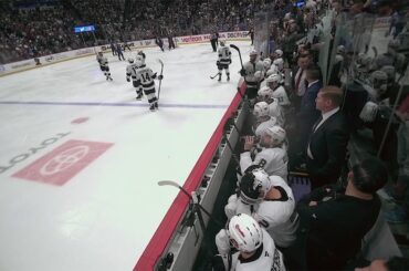 Quinton Byfield Penalty Shot, Fan Breaks Glass