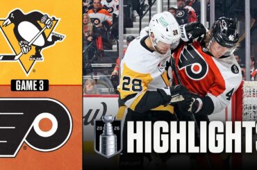Penguins vs. Flyers | NHL Playoff Highlights | Game 3 | April 22, 2026