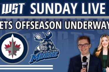 Winnipeg Jets offseason discussion + Manitoba Moose Game 3 today | WST Sunday Live