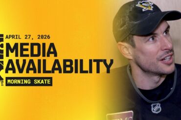 Crosby, Rust, Rakell, Muse Media Availability (4.27.26) | Pittsburgh Penguins