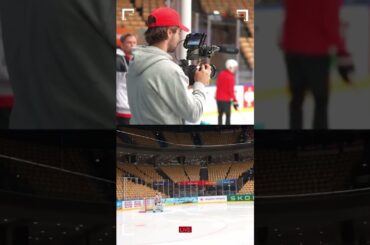 Nico Hischier decided it’s time to go from Captain to Cameraman #NJDevils