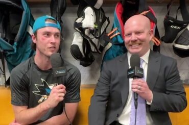 His Fight Sparked San Jose's Comeback Win Over Anaheim. Zack Ostapchuk Speaks After Massive Win.