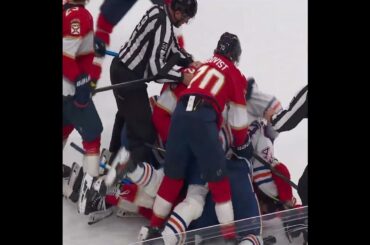A.J. Greer is NOT happy with the Oilers tonight #nhl