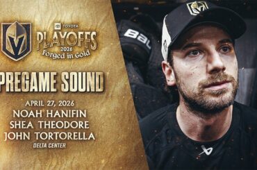 🎥 Round 1, Game 4 PREGAME SOUND: Hanifin, Theodore & Tortorella
