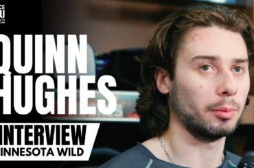 Quinn Hughes Responds to Minnesota Wild Tying Series With Dallas 2-2, Brock Faber "Amazing" for Wild
