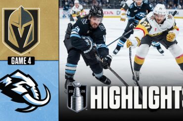 NHL Playoff Highlights | Golden Knights vs. Mammoth | Game 4 | April 27, 2026