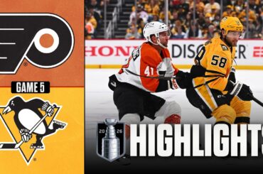 Flyers vs. Penguins | NHL Playoff Highlights | Game 5 | April 27, 2026