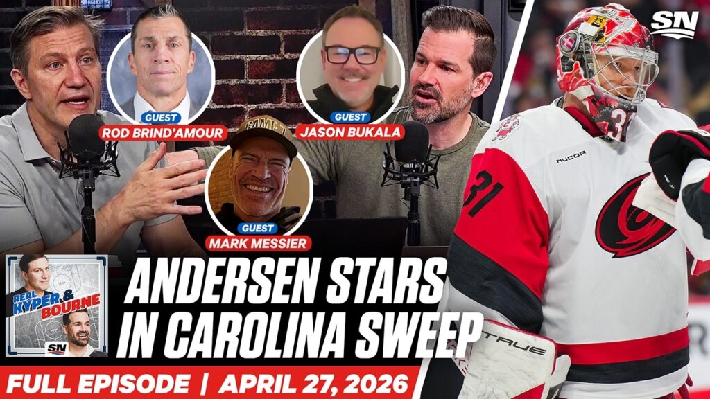 Frederik Andersen Stars In Hurricanes Sweep | Real Kyper & Bourne