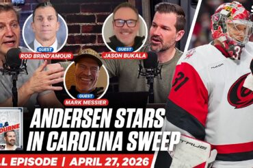 Frederik Andersen Stars In Hurricanes Sweep | Real Kyper & Bourne