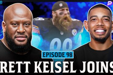 Steelers LEGEND Brett Keisel joins James Harrison & Joe Haden! | Deebo & Joe