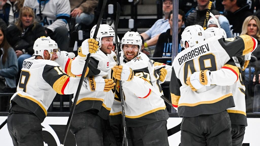 OT WINNER in final minute ties the series for Vegas