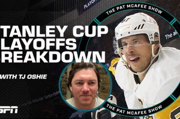 Sidney Crosby, Connor McDavid & Stanley Cup Playoffs breakdown with TJ Oshie 🏒 | The Pat McAfee Show