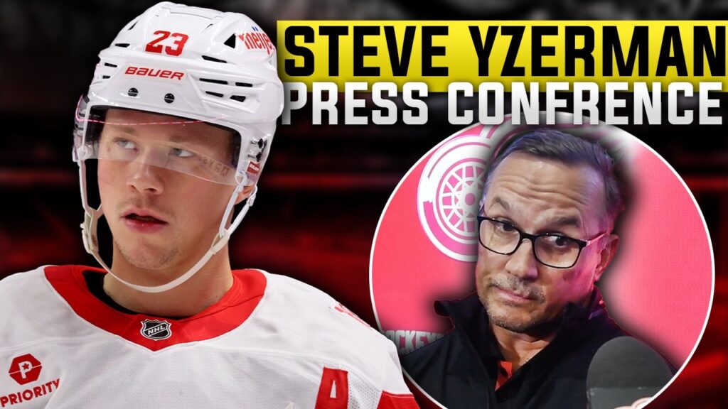 Detroit Red Wings LEGEND REACTS to Steve Yzerman Press Conference!