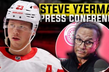 Detroit Red Wings LEGEND REACTS to Steve Yzerman Press Conference!