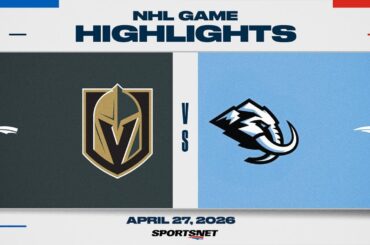 NHL Game 4 Highlights | Golden Knights vs. Mammoth - April 27, 2026
