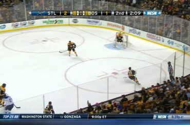 Torey Krug hip checks Vladimir Sobotka 11/21/13