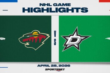 NHL Game 5 Highlights | Wild vs. Stars - April 28, 2026