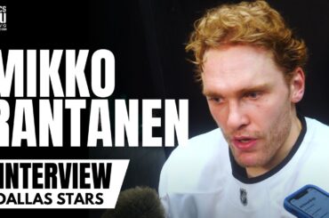 Mikko Rantanen Discusses Making Home Dallas Stars Debut, Playing With Roope Hintz/Jason Robertson