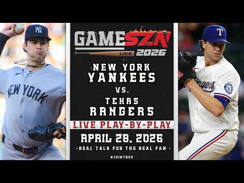🔴 LIVE New York Yankees VS Texas Rangers | Play-By-Play & Reactions | 4/28/26 🔥⚾