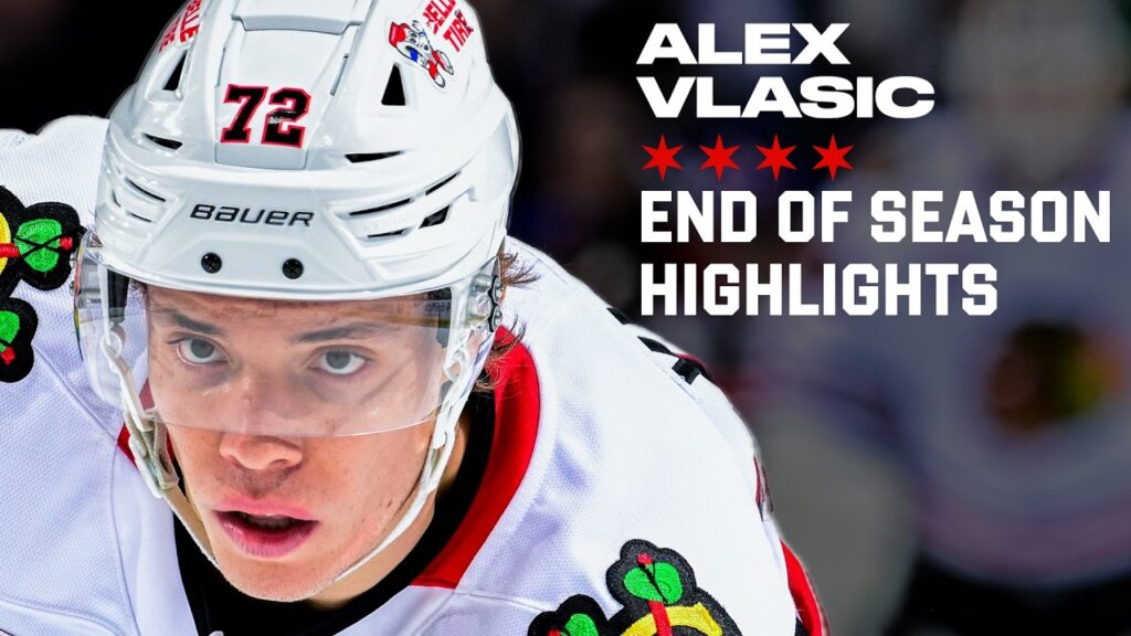 ALEX VLASIC End of Season Highlights 🏒📹 | Chicago Blackhawks