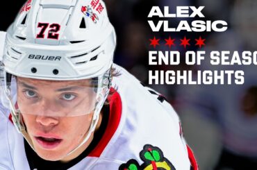 ALEX VLASIC End of Season Highlights 🏒📹 | Chicago Blackhawks