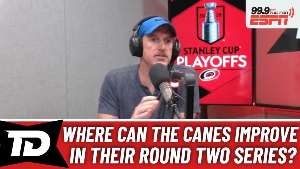 Which areas can improve for the Carolina Hurricanes in the second round of the playoffs?