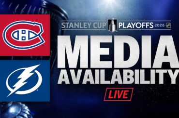 Montreal Canadiens @ Tampa Bay Lightning Game 5 Post-Game Media Availability