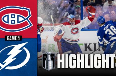 Canadiens vs. Lightning | NHL Playoff Highlights | Game 5 | April 29, 2026