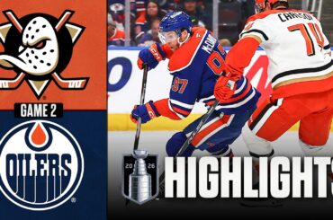 Ducks vs. Oilers | NHL Playoff Highlights | Game 2 | April 22, 2026