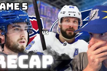 Tampa Bay Lightning Have BRUTAL Showing In Game 5 Losing To The Montreal Canadiens | 2026 Playoffs