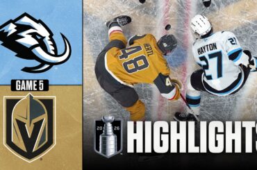 Mammoth vs. Golden Knights | NHL Playoff Highlights | Game 5 | April 29, 2026