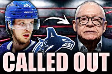 ELIAS PETTERSSON CALLS OUT CANUCKS FRONT OFFICE + BIG NEWS ON VANCOUVER'S SUPERSTAR