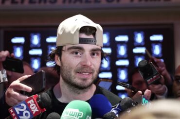 4/29 PHI vs. PIT Postgame: Jamie Drysdale