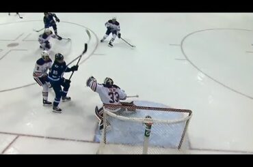 Jets' Armia rips wicked wrister past Talbot