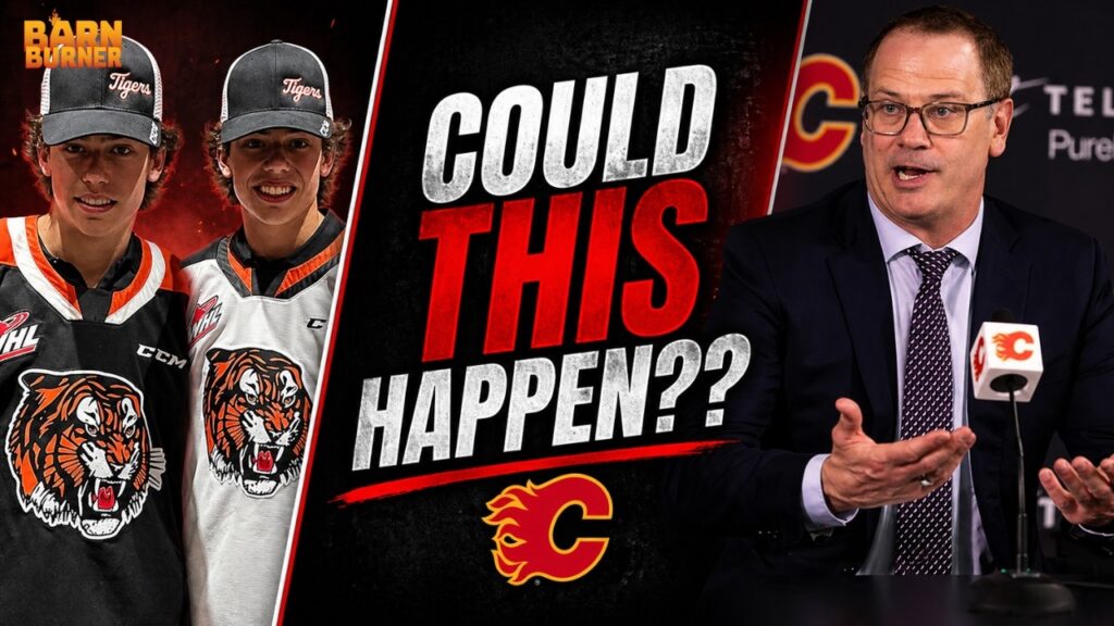 Could The Calgary Flames Draft BOTH Ruck Twins?? | FN Barn Burner