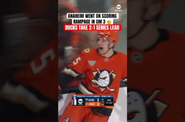 The Anaheim Ducks had the place ROCKIN’ as they poured in 7 goals in the Game 3 win over Edmonton 🔥