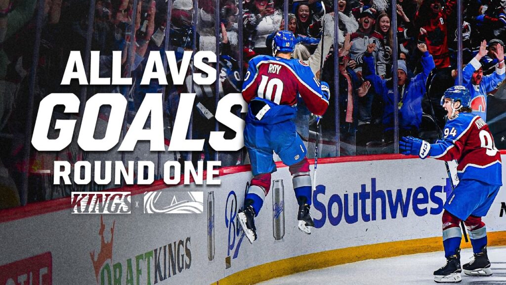 All Colorado Avalanche Goals in Round One | Stanley Cup Playoffs 2026