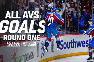 All Colorado Avalanche Goals in Round One | Stanley Cup Playoffs 2026