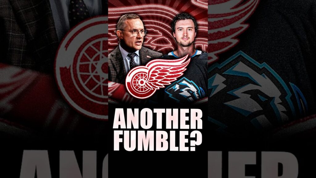 ANOTHER BIG MISTAKE BY STEVE YZERMAN? DETROIT RED WINGS FUMBLED KAILER YAMAMOTO? (Utah Mammoth News)