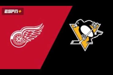 Detroit Red Wings vs Pittsburgh Penguins LIVE STREAM | Live Play-by-Play Fan Reaction | LIVE NHL